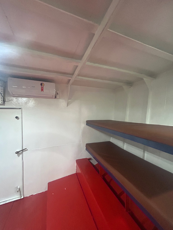 Tróia I: Air-conditioned sleeping quarters