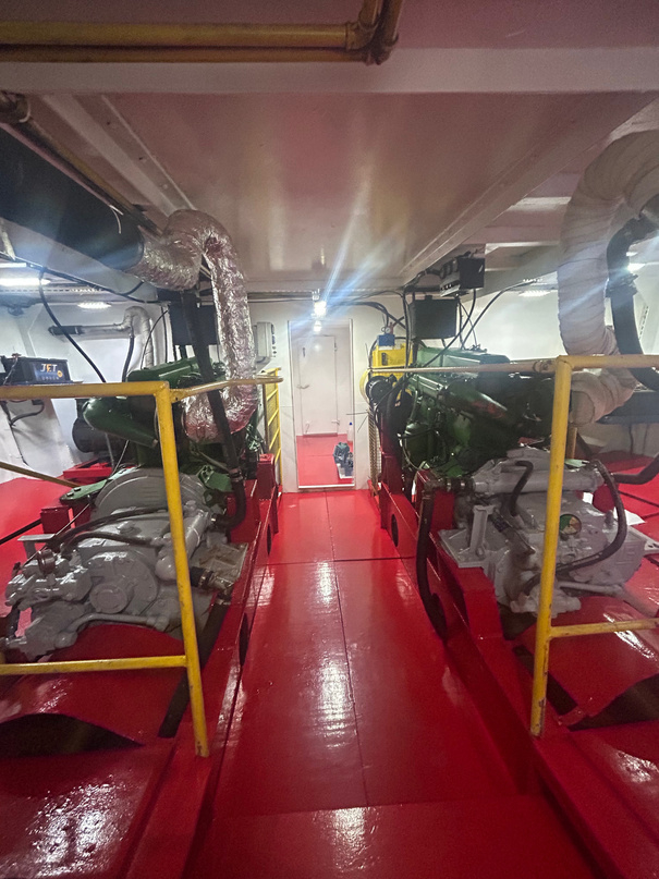 Tróia I: Engine room